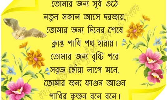 New Bangla Sms Bengali Wishes Image Sms Love Shayari Status Quotes