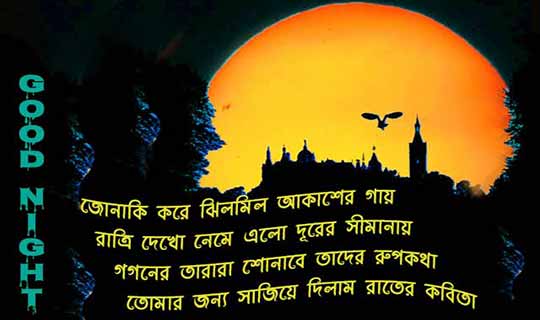good night image bengali, subho ratri pic