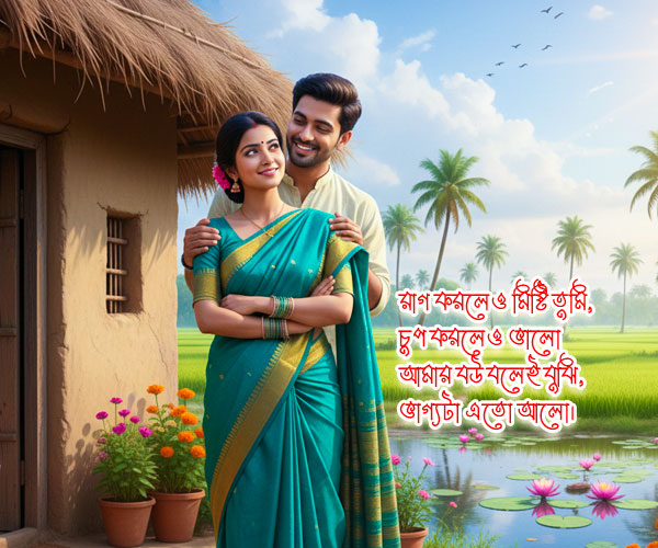 বউকে নিয়ে Romantic শায়রী