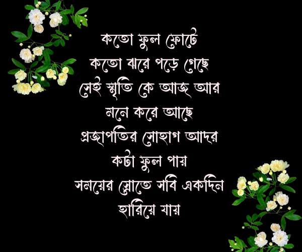 Emotions shayari ideas bangla 
